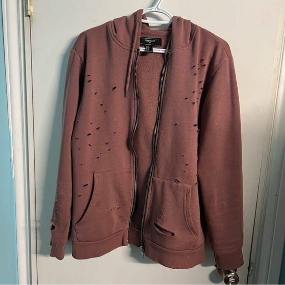 Forever 21 distressed jacket - Picture 3 of 6